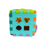 Vzdelávací domček - triedič, labyrint - farebný